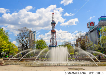 Sapporo TV Tower Urban Landscape Olympic Marathon 89529018