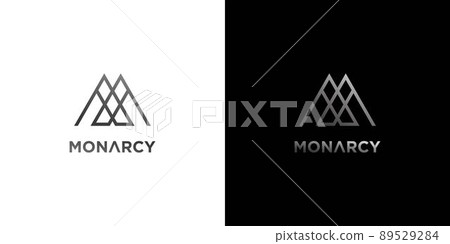 Modern and elegant letter M initials Logo design - Stock Illustration ...