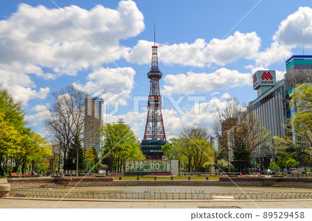 Sapporo TV Tower Urban Landscape Olympic Marathon Sapporo TV Tower Urban Landscape Olympic Marathon 89529458