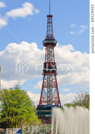Sapporo TV Tower Urban Landscape Olympic Marathon 89529493