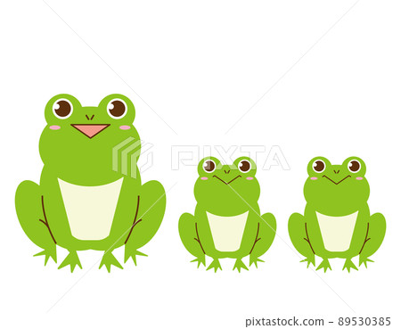 Cute frog vector illustration Cute frog vector illustration 89530385
