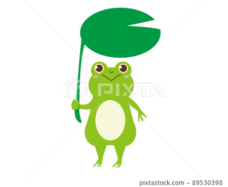Cute frog vector illustration 89530398