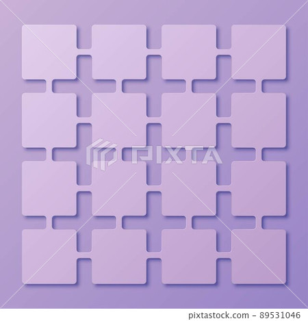 Abstract purple scheme square background 89531046