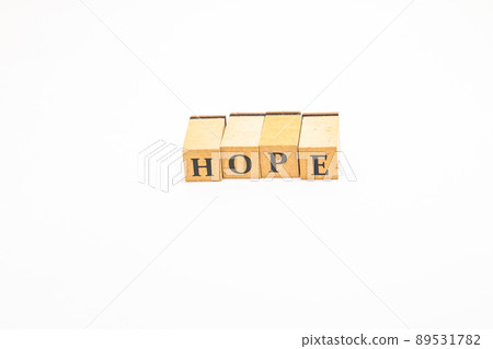 English word block HOPE English word block HOPE 89531782