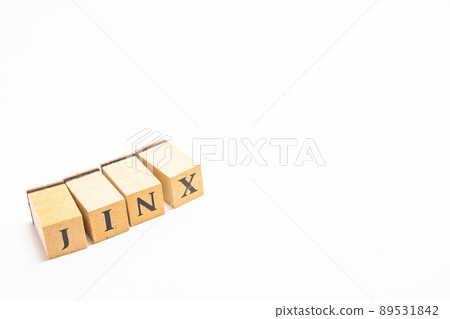 英文單詞塊JINX 89531842