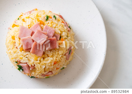 ham fried rice ham fried rice 89532984