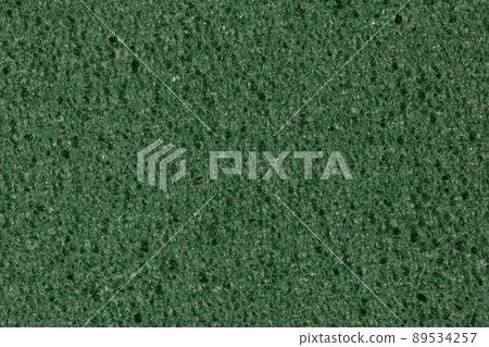 Darkened green foam EVA texture with porosity on surface. Darkened green foam EVA texture with porosity on surface. 89534257