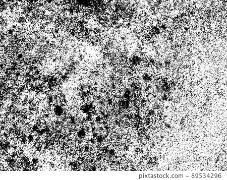 Black and white grunge. Distress overlay texture. Abstract surface dust and rough dirty wall background concept.  Distress illustration simply place over object to create grunge effect. Vector EPS10. 89534296