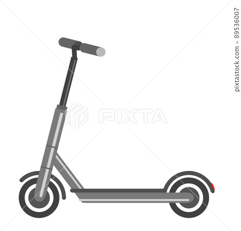 Illustration image of electric kickboard 89536007