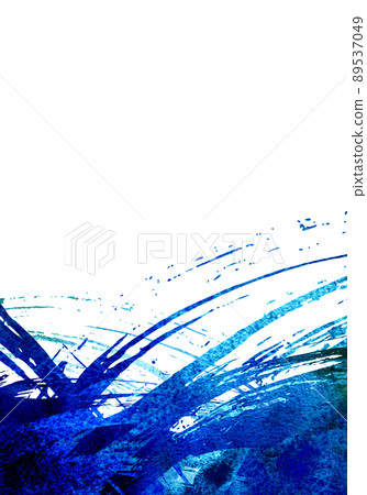 藍色油漆紋理 藍色油漆紋理 89537049