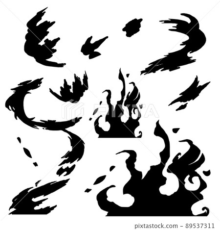 火焰插圖素材 89537311