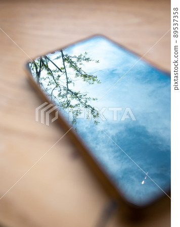 智能手機的反射 89537358