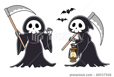 帶斧頭的死神插圖集(全身) 帶斧頭的死神插圖集(全身) 89537508