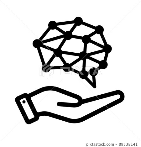 人工智能,人工智能,機器學習,深度學習圖標 人工智能,人工智能,機器學習,深度學習圖標 89538141