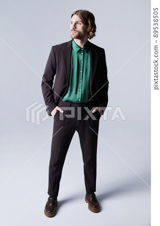 Male Fashion Model in Suit Male Fashion Model in Suit 89538505