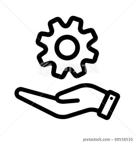 Gear, Gear, Function, System, Function, Setting Icon Illustration 89538510