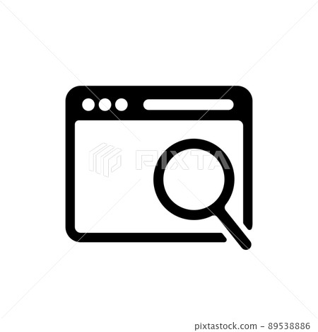 Search / Search Engine Vector Icon Illustration Search / Search Engine Vector Icon Illustration 89538886