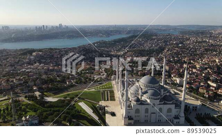 Camlica Islamic Muslim Mosque Aerial View Camlica Islamic Muslim Mosque Aerial View 89539025