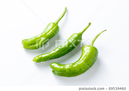 Shishito (white background). 89539460