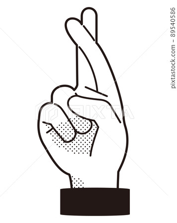 hand sign, hand, vector 89540586