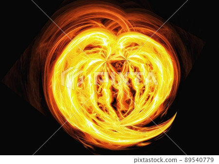 抽象火旋風的插圖 抽象火旋風的插圖 89540779