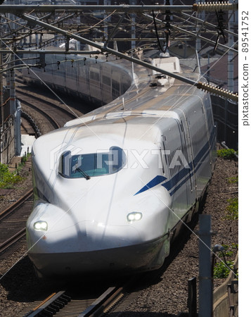 Shinkansen N700S J19 formation near Yamashina 89541752