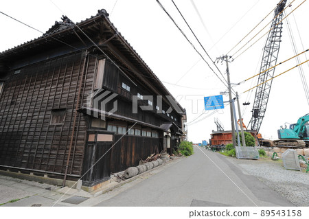Niigata Sado Tada Village Cityscape Niigata Sado Tada Village Cityscape 89543158