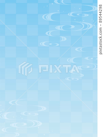 Running water pattern background - Stock Illustration [89544298] - PIXTA