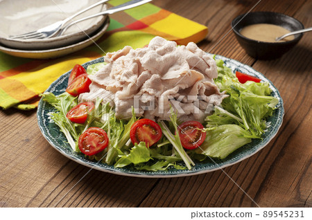 Pork shabu-shabu using domestic brand pork 89545231