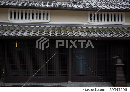 A photograph of the streets of Sasayama City, Hyogo Prefecture 89545306