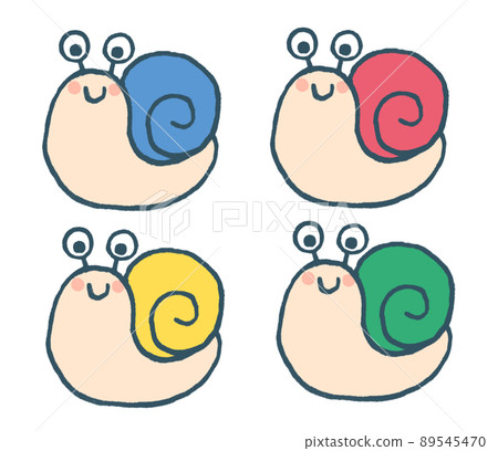 蝸牛手繪插圖集 蝸牛手繪插圖集 89545470