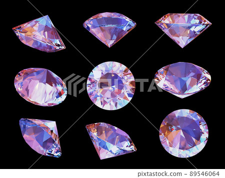 Brilliant cut gems Brilliant cut gems 89546064