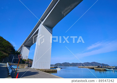 Naruto Kaikyo in Tokushima Prefecture (Kameura Port and Kameura Viaduct) Naruto Kaikyo in Tokushima Prefecture (Kameura Port and Kameura Viaduct) 89547242