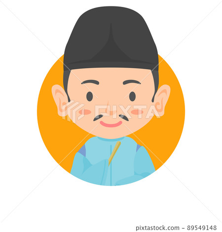 Heian period aristocratic icon 89549148