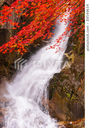 岐阜縣中津川市湯森公園的獨克蘇瀑布 89549634