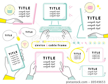 設備操作和電纜框架組 A06 89549653