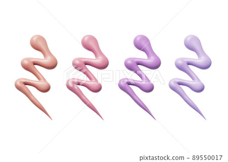 Bulk foundation make-up pink purple 89550017