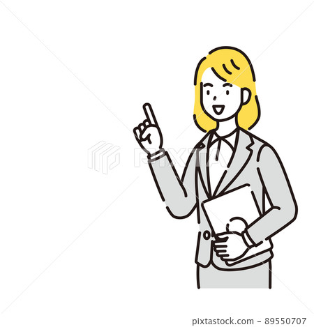 人物插圖線描 人物插圖線描 89550707
