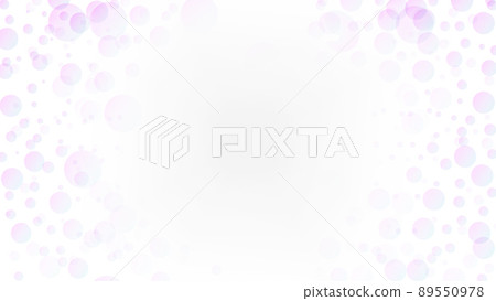 Texture Iridescent soap bubble circle message Maru ball gloss transparent virtual background 89550978