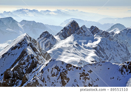 Mountain winter landscape Mountain winter landscape 89551510