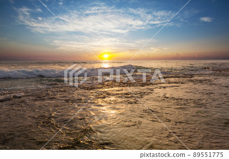 Sea sunset Sea sunset 89551775