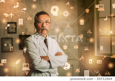 A white coat male 89552664