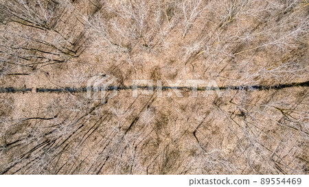 A view of rural wisconsin just after winter 89554469