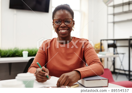 Female Adult Student Smiling Female Adult Student Smiling 89554537