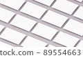 Business cards mockup corporate identity grid layout from top view. 89554663