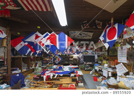 [Kyushu / Nagasaki] The interior of the Ogawa Hata store, which is a sightseeing spot in Kazagashira Park. 89555920