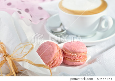 Pink macarons Pink macarons 89556463