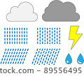 雨雲，雨，雷 89556495