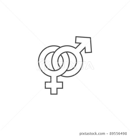 Homophobia, transphobia, and biphobia icon design illustration Homophobia, transphobia, and biphobia icon design illustration 89556498