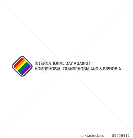 Homophobia, transphobia, and biphobia icon design illustration Homophobia, transphobia, and biphobia icon design illustration 89556511